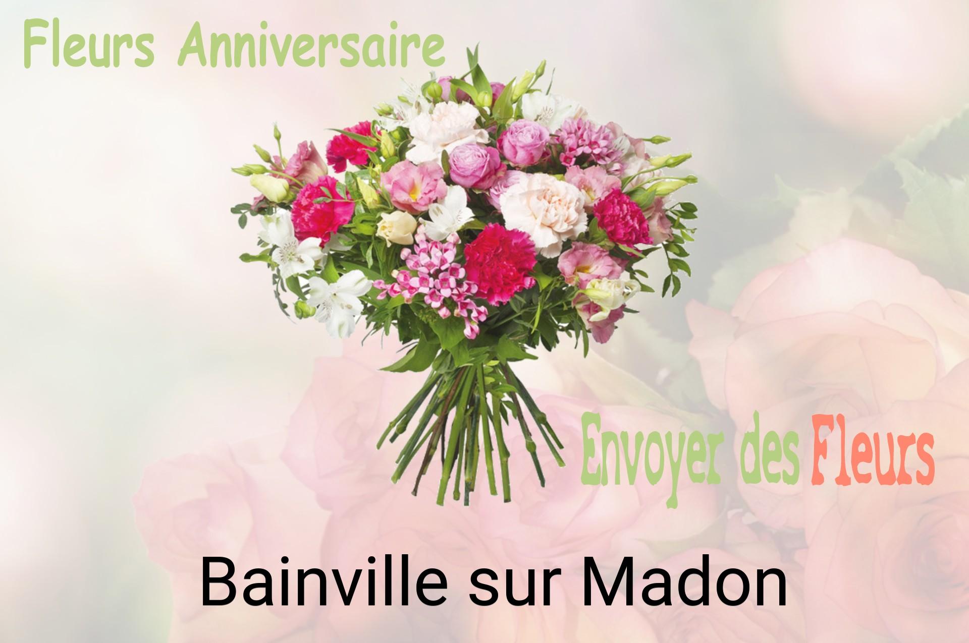 Bouquet de fleurs d’anniversaire livré à Bainville-sur-Madon